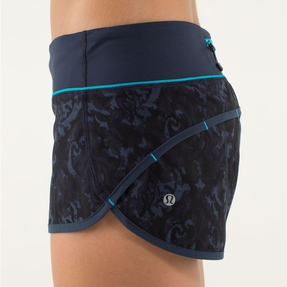 New Lululemon Speed up Short Baroque Inkwell / Inkwell / Surge - Picture 2 of 12